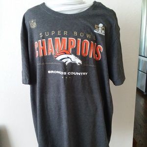 Adult Nike Denver Broncos Superbowl 50 T-Shirt XL
